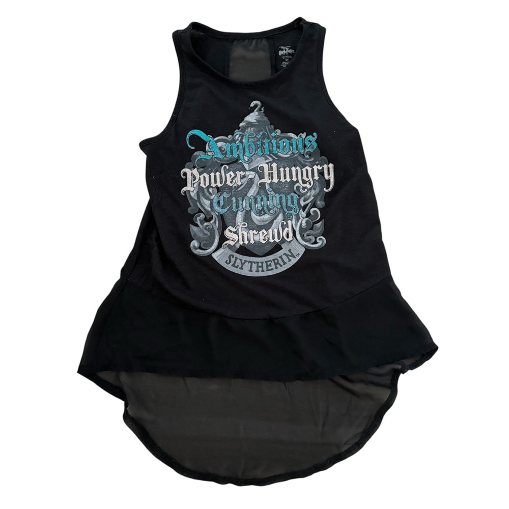 Harry Potter Slytherin tank top XS black